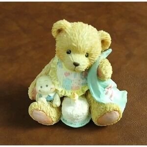 Enesco Vintage 1992 Cherished Teddies "Beary Special One" 1st Birthday # #155B5